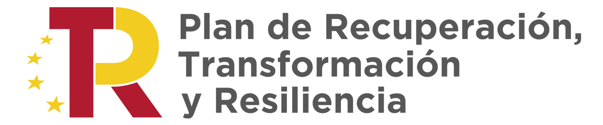 Logo Plan de Recuperacion, transformacion y resiliencia